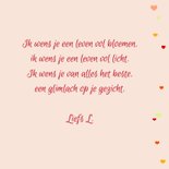 Verjaardag bloemen en hartjes RB 3