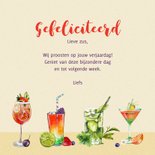 Verjaardag cocktailtjes lieve zus 3