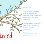Verjaardag een kameleon voor de jarige 3