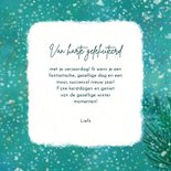 Verjaardag en Kerstkaart met een mooie taart ornament 3