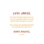 Verjaardag felicitatie hartjes tulpen 3