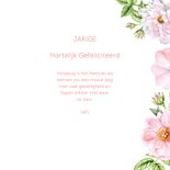 Verjaardag roze rozen 3