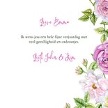 Verjaardag rozen pastel 3