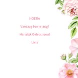 Verjaardag rozen  3