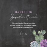Verjaardag vetplanten cactus 3