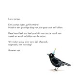 Verjaardag - Vogeltje in het groen 3