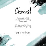 Verjaardagskaart 80 jaar 1946 stoer kunst verf 3