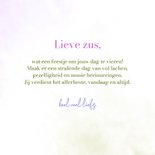 Verjaardagskaart Agapanthus 3