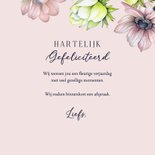 Verjaardagskaart annemoon label 3