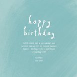 Verjaardagskaart ballon happy birthday met confetti 3
