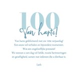 Verjaardagskaart ballonnen 100 jaar echt waar confetti 3