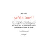 Verjaardagskaart blije cupcake gefelicitaart 3