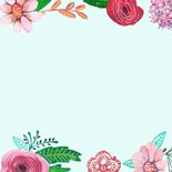 Verjaardagskaart bloemen bijzonder 2