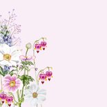 Verjaardagskaart bloemen in de tuin 2