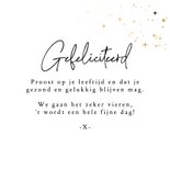 Verjaardagskaart champagne proost op jouw verjaardag 3