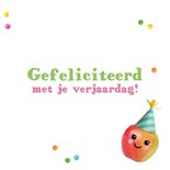 Verjaardagskaart feestfruit 3