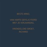 Verjaardagskaart geometrisch patroon Birthday Wishes 3
