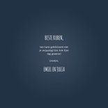 Verjaardagskaart Happy B-day hip typografisch 3