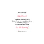 Verjaardagskaart happy birthday to you hip met confetti 3