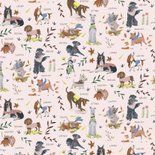 Verjaardagskaart honden illustratie liefde 2