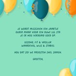 Verjaardagskaart humor ouwe lul in vrolijke kleuren 3
