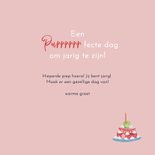 Verjaardagskaart kat op de bank in Londen 3