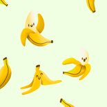 Verjaardagskaart let's go bananas 2
