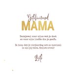 Verjaardagskaart mama moeder bloemen gefeliciteerd 3