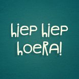 Verjaardagskaart man happy birthday banner met naam 2