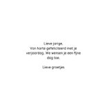 Verjaardagskaart man hippe teksten bier 3