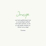 Verjaardagskaart man staat je goed jarig zijn 3