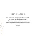 Verjaardagskaart met jaargetal in goud op velvet blauw 3