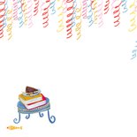 Verjaardagskaart met meneer in luie fauteuil 2