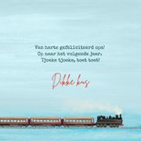 Verjaardagskaart met trein en ballonnen 3