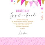 Verjaardagskaart paardje ballonnen 3
