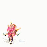 Verjaardagskaart samen op de fiets op weg naar de jarige! 2