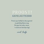 Verjaardagskaart samen proosten 3