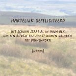 Verjaardagskaart Schotse hooglander  3