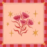 Verjaardagskaart Spaanse vibes bloem 2