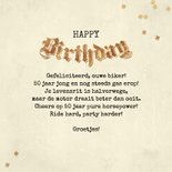 Verjaardagskaart stoer motor happy birthday vintage 3