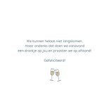 Verjaardagskaart tijd voor bubbels 3