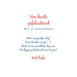 Verjaardagskaart 'Toast to you' 3