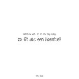 Verjaardagskaart Vos - Jij ziet er nog kiplekker uit! 2