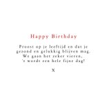 Verjaardagskaart wijn grappig oud happy birthday 3