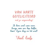 Verjaardagskaart zonnige zomer 3