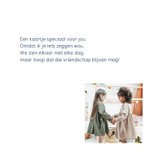 Vierkante fotokaart met collage van 6 foto's 3