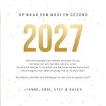 Vierkante nieuwjaarskaart fotocollage met terugblik op 2026 3