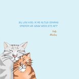 Vriendschap - twee katten voor jou 3