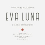 Vrolijk geboortekaartje met planeetjes, sterren raket 3