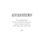 Vrolijke geslaagd kaart met tekst 'You did it!' 3